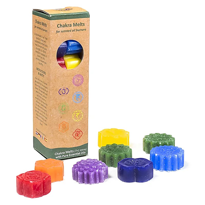 Wachs schmilzt Chakra