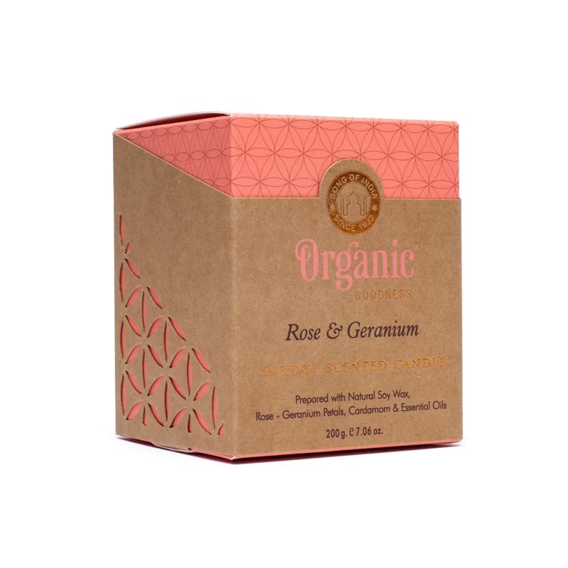 Duftkerze Rose&Geranium
