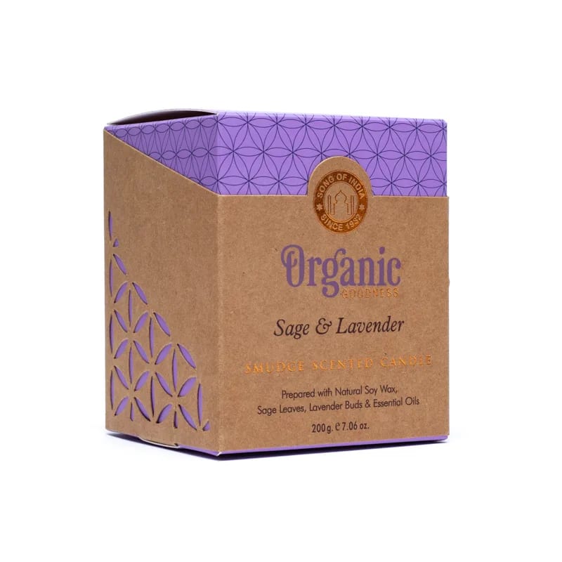 Duftkerze Salbei & Lavendel