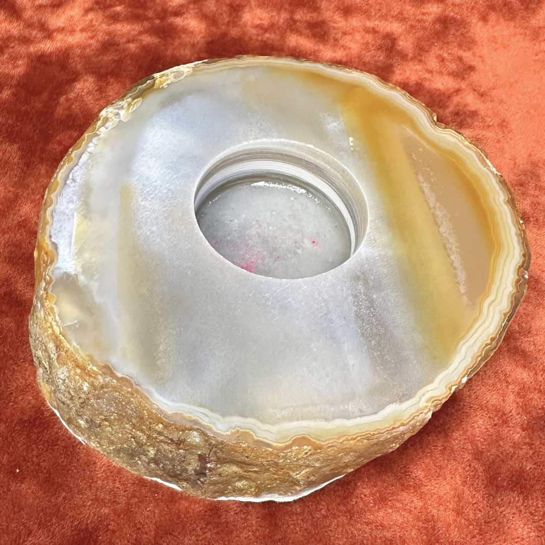 Theelicht houder Agaat