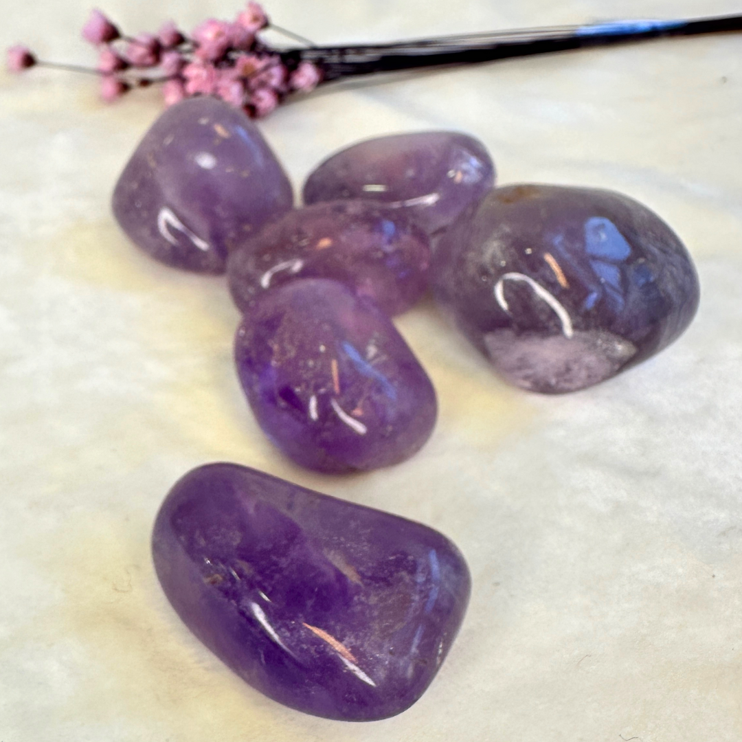 Taschenstein aus Amethyst