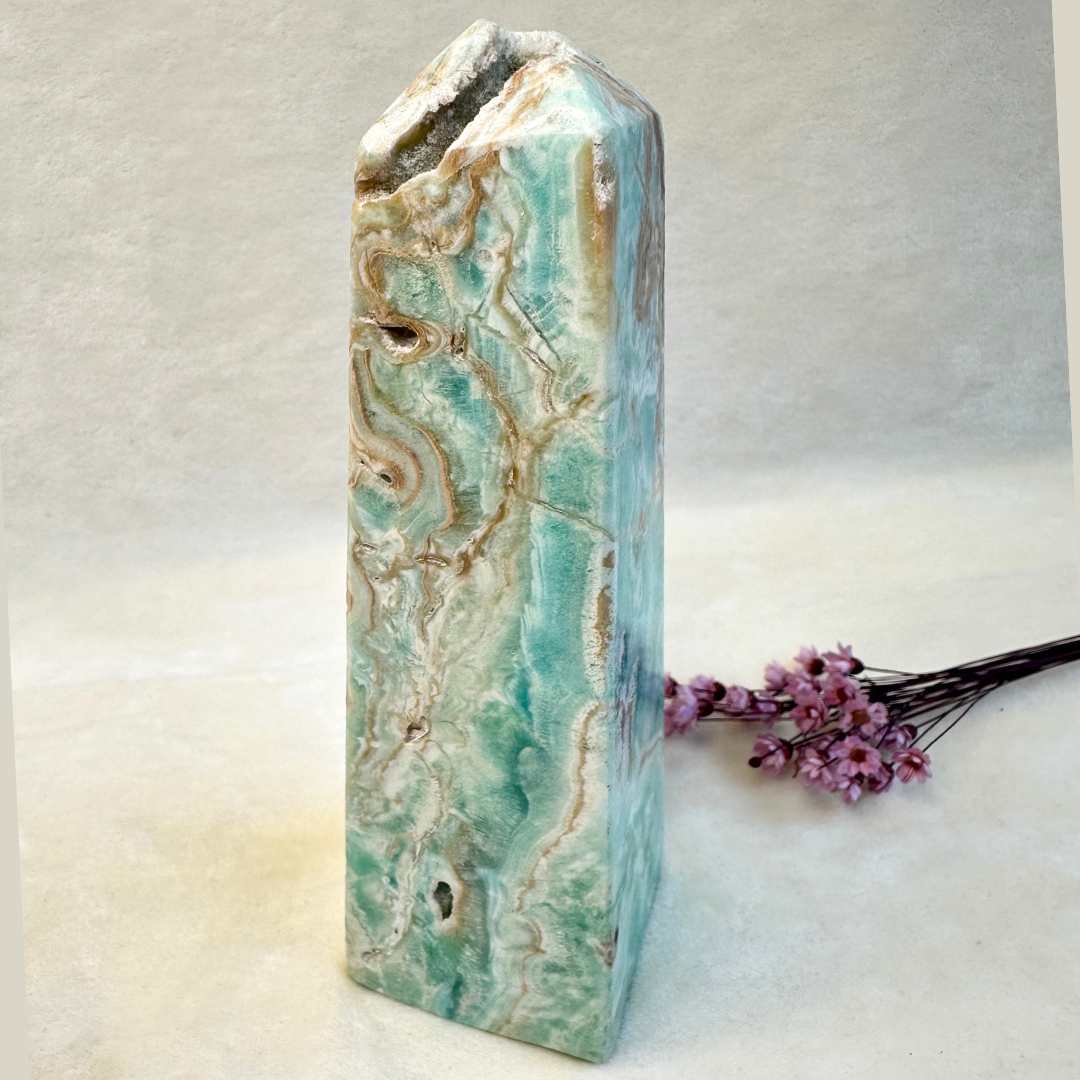 Aragonite tower