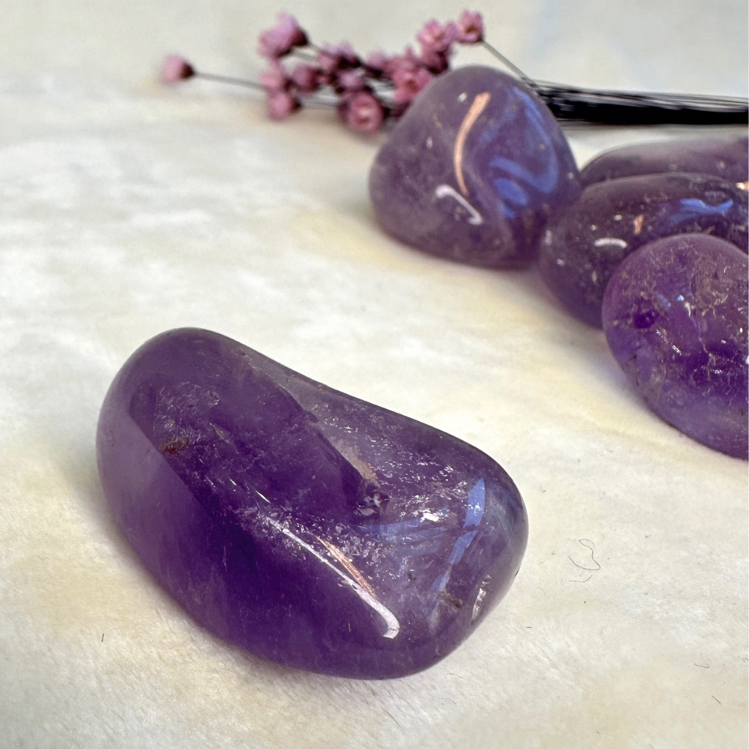 Taschenstein aus Amethyst