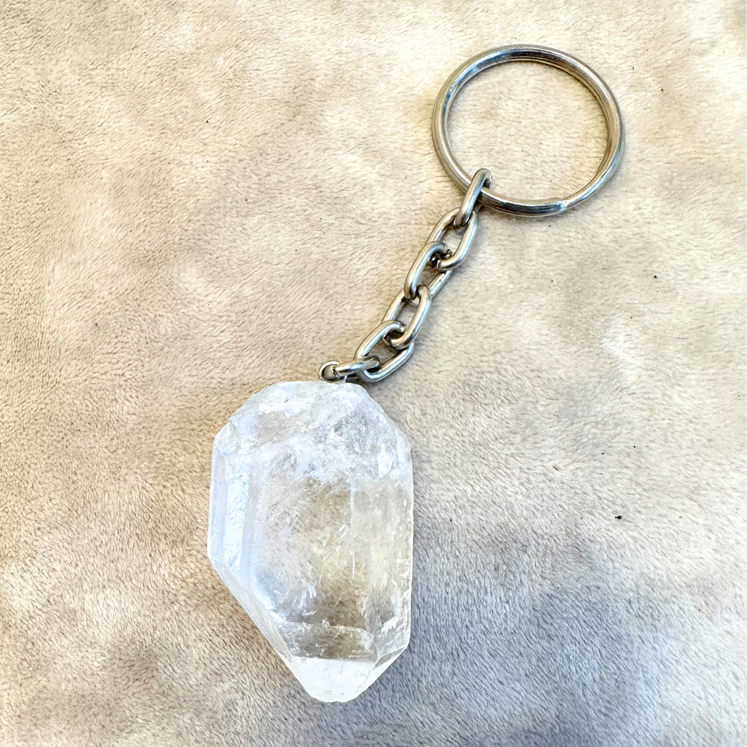 Sleutelhanger Bergkristal