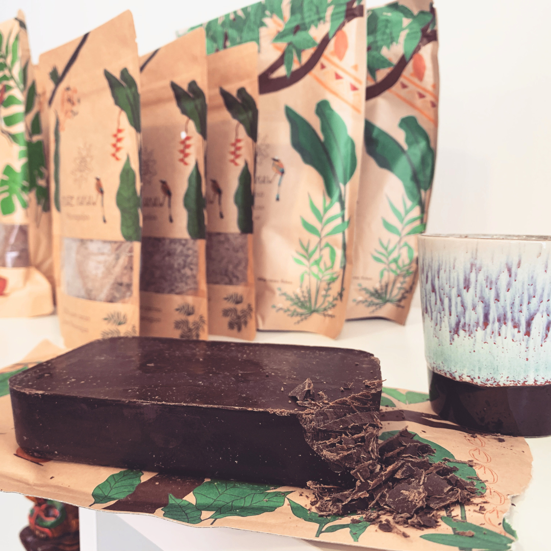 100% pure Cacao Block