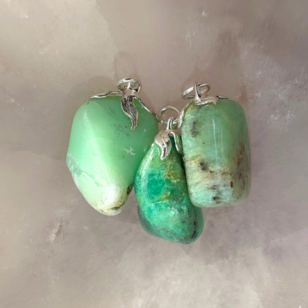 Chrysoprase Pendant
