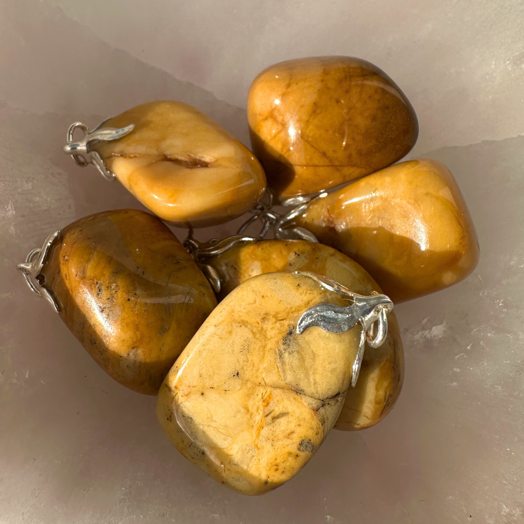 Yellow Jasper Pendant