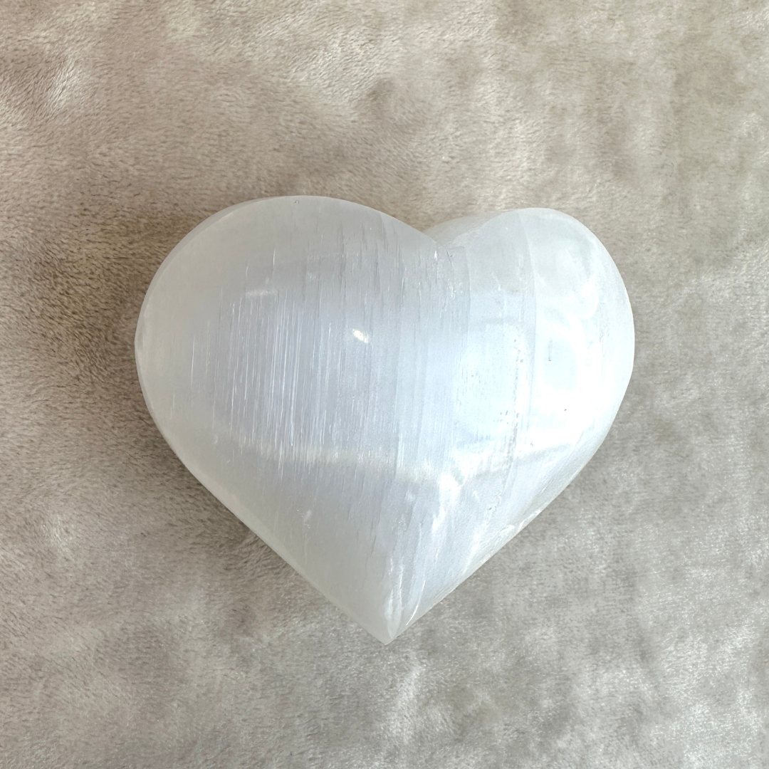 Selenite heart