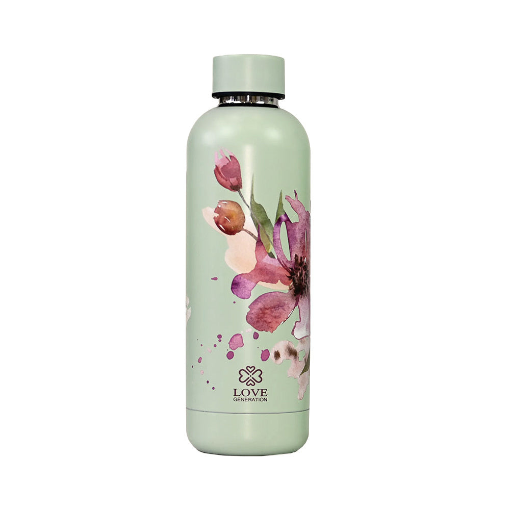 Thermostrinkflasche Grün