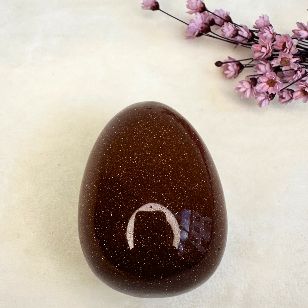 Yoni egg Goldstone