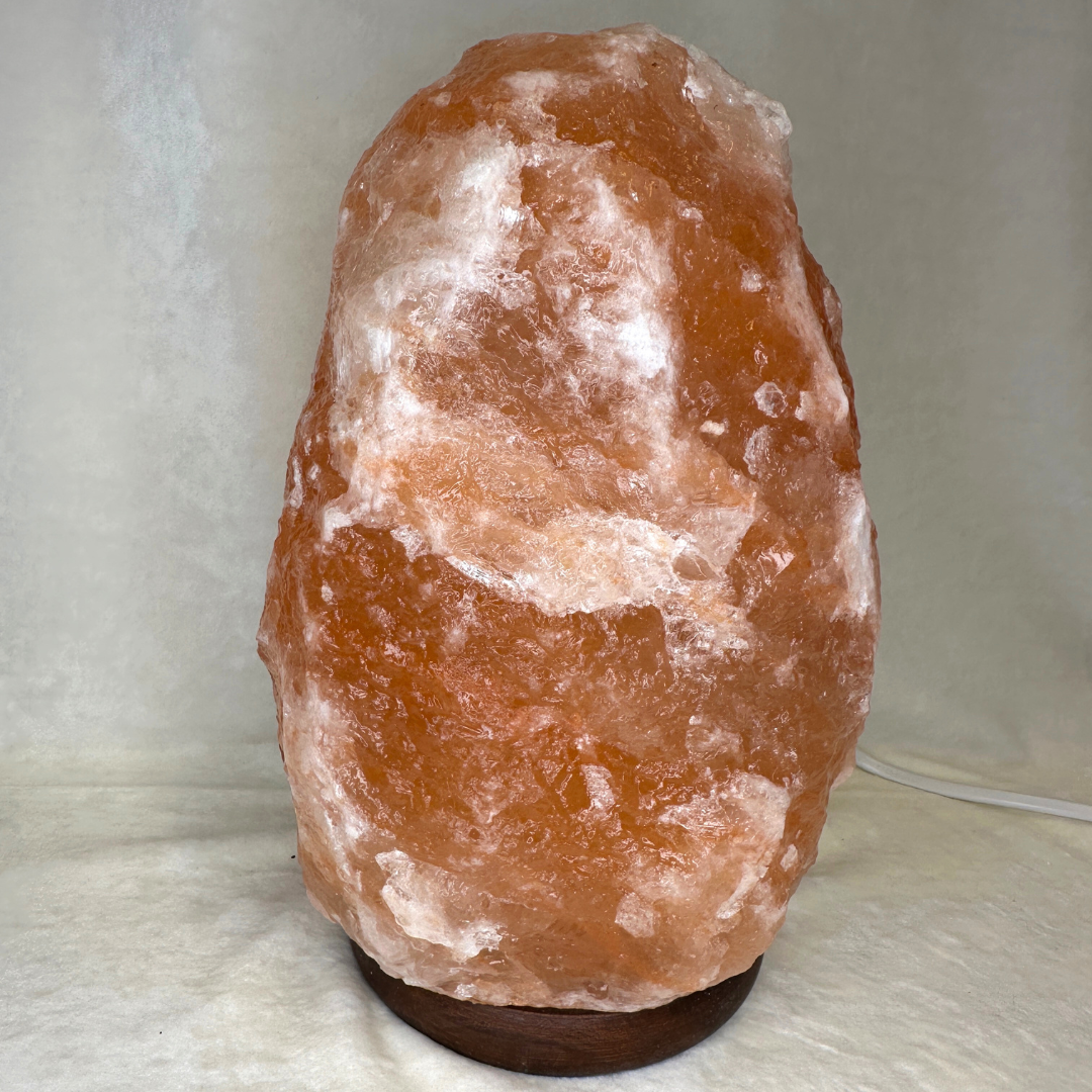 Himalayan salt stone lamp 4-6 kg