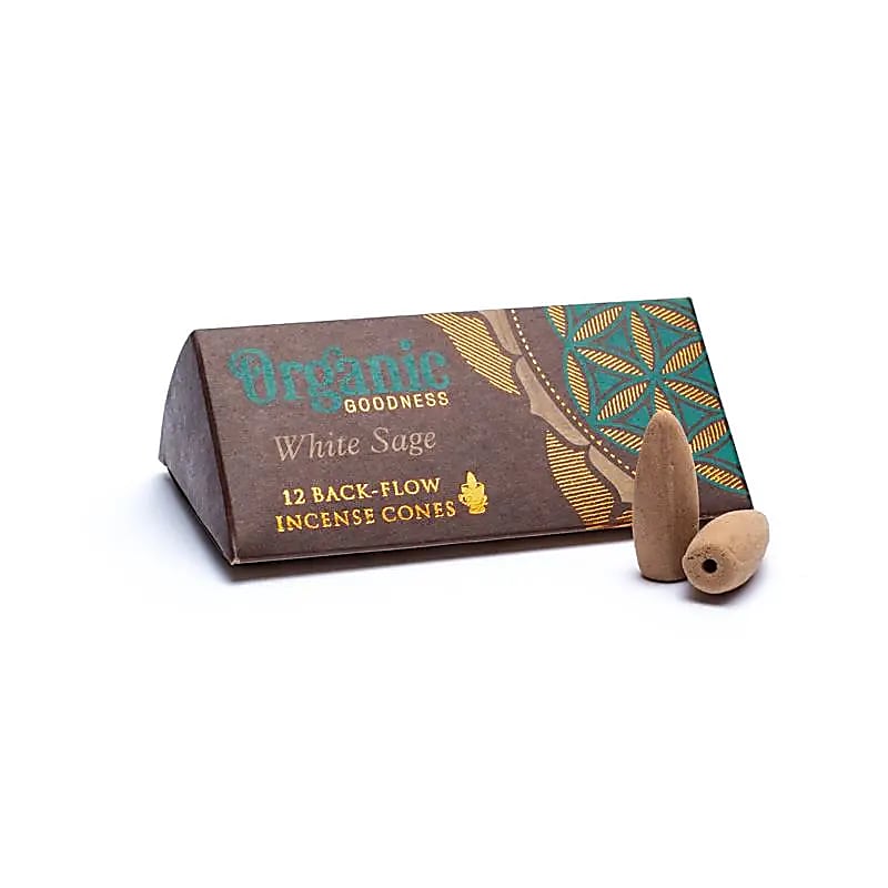 Backflow incense cones White Sage