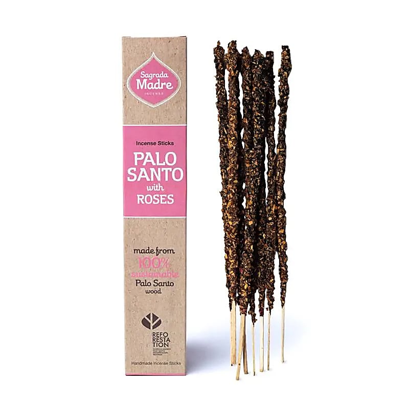 Palo Santo incense with Rose 