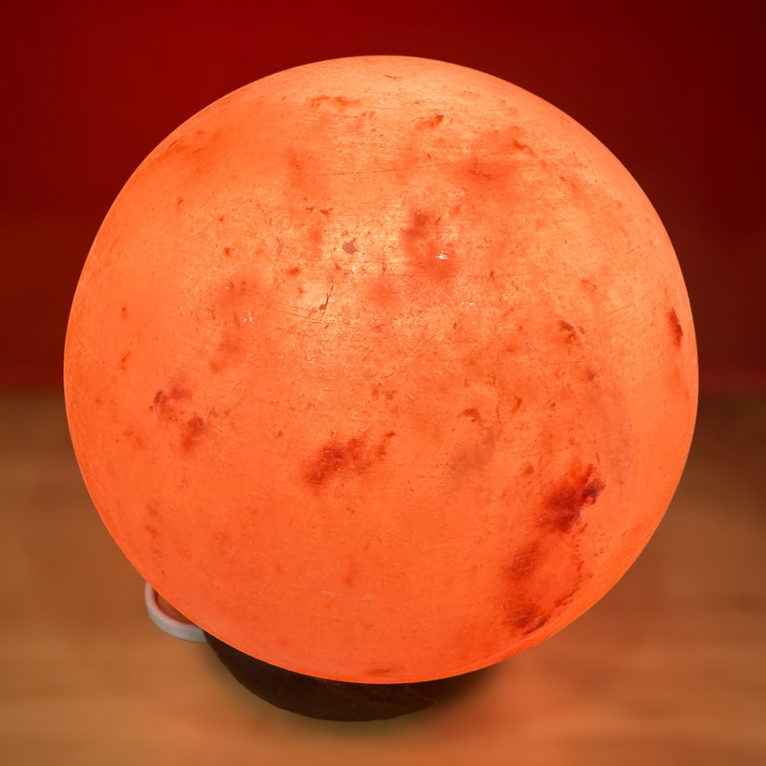 Zoutlamp ‘volle maan’