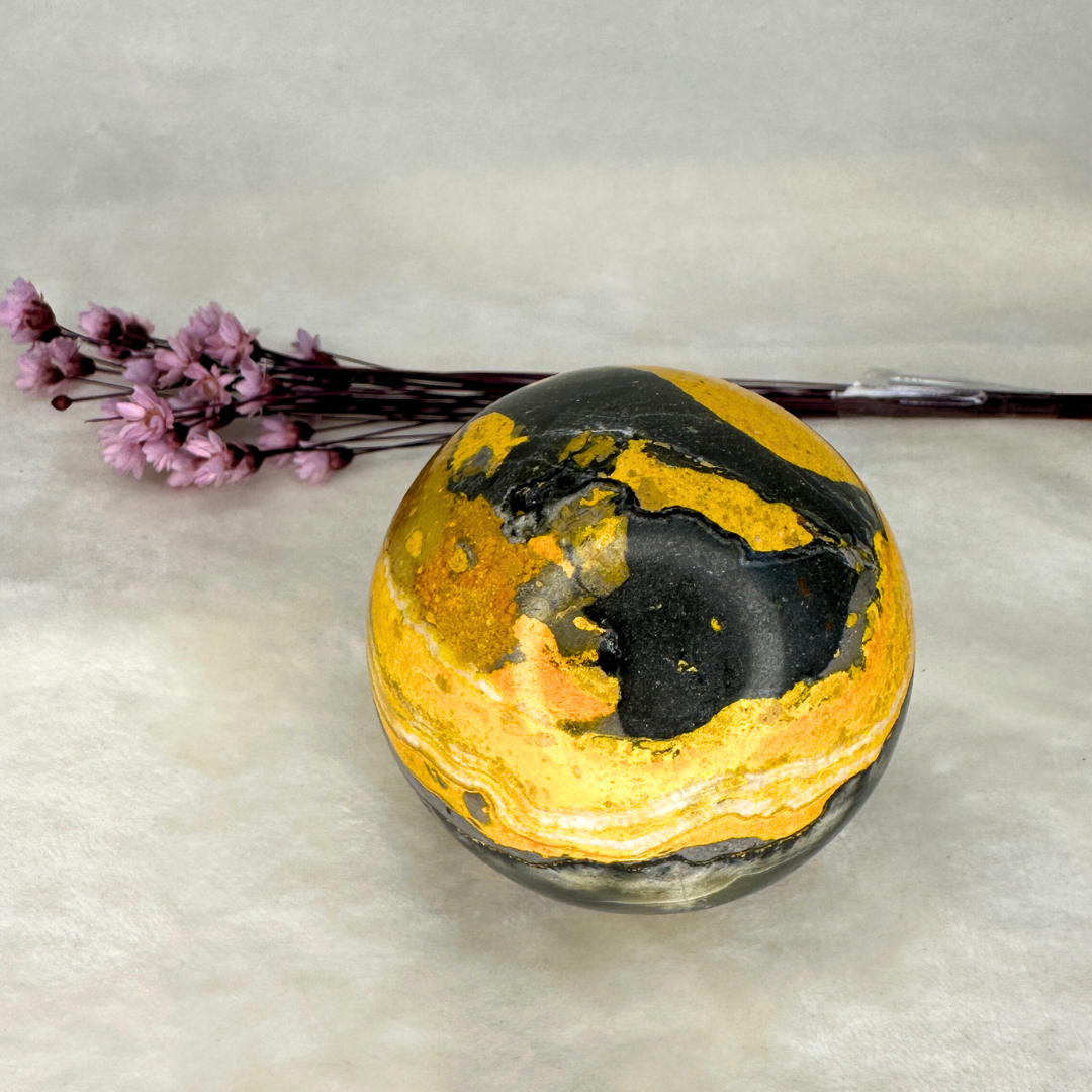 Bumble Bee Jasper sphere