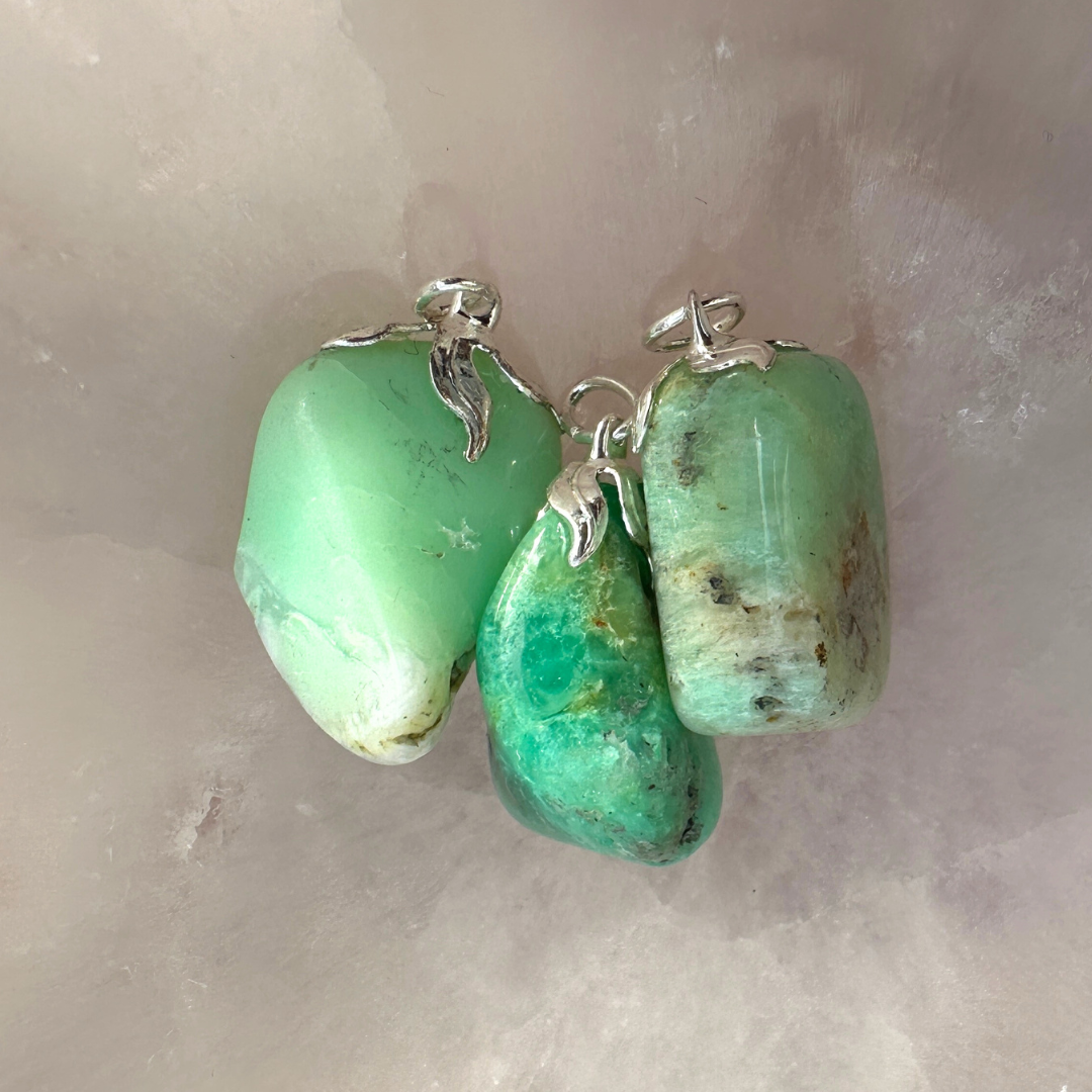 Chrysoprase Pendant 