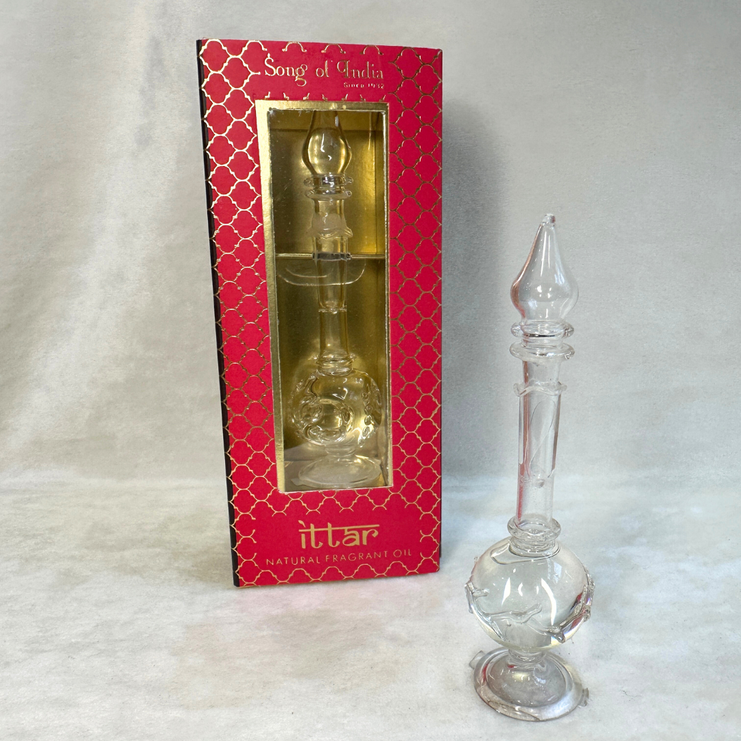Fragrance oil Honeysuckle in hand-blown bottle