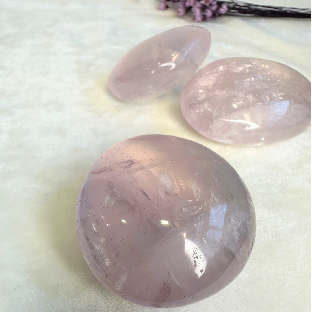 Rose quartz jumbo stone 