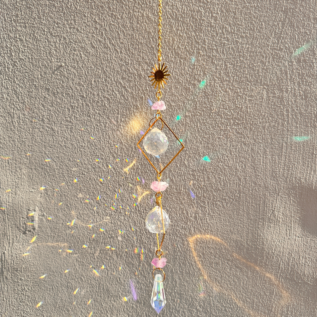 Suncatcher met Amethist