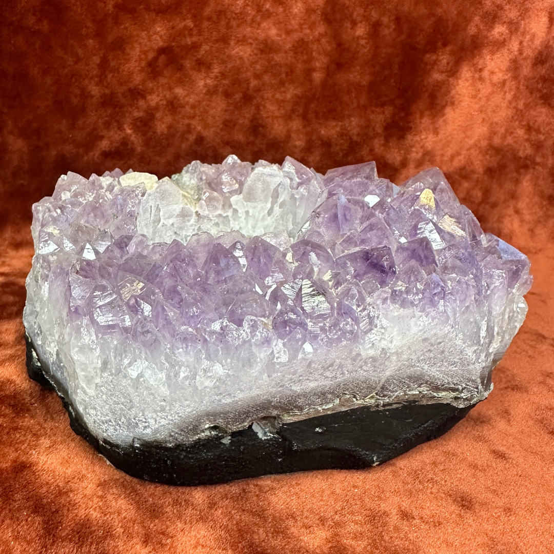 Amethyst-Teelichthalter