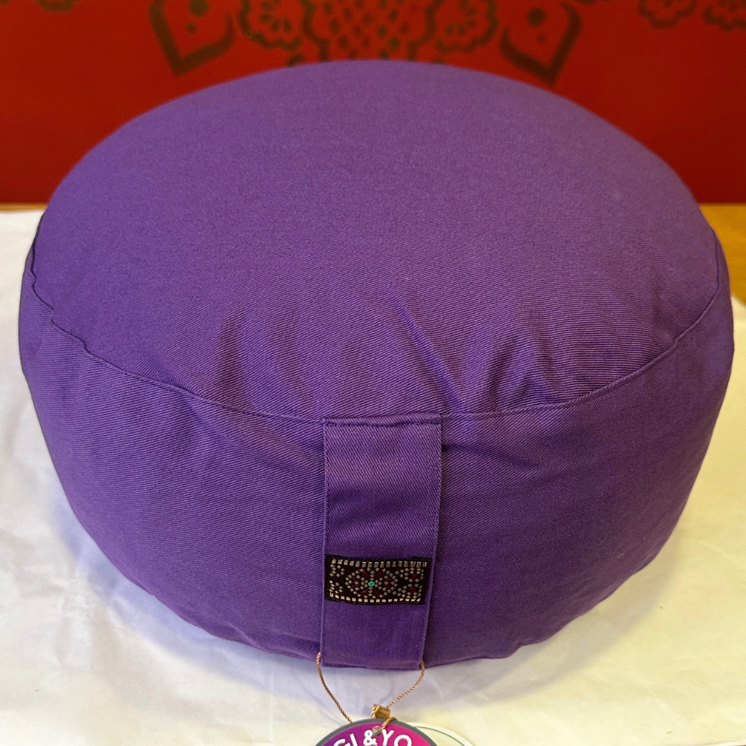 Meditation cushion Purple