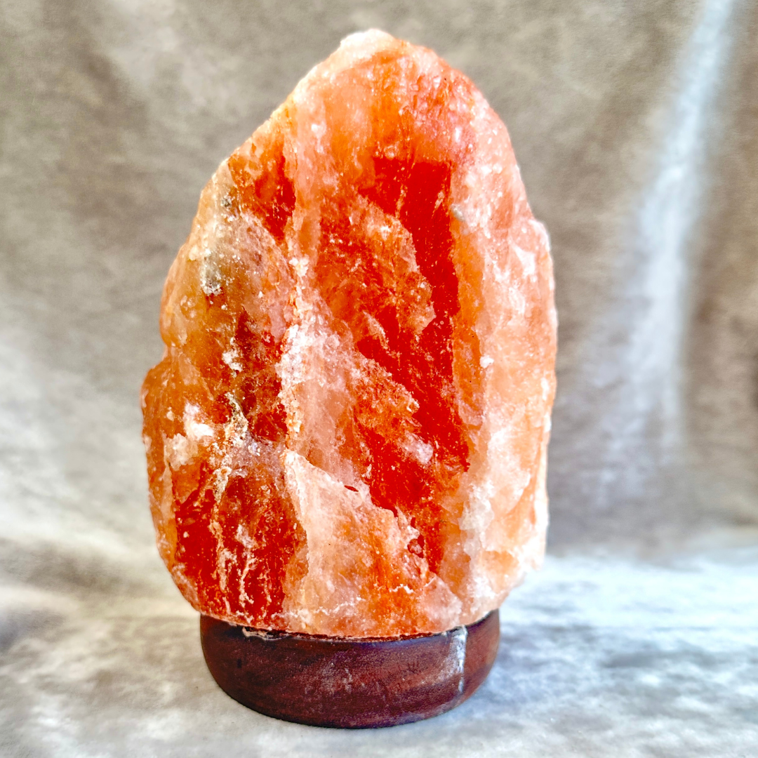 Himalayan salt stone lamp 1-2 kg